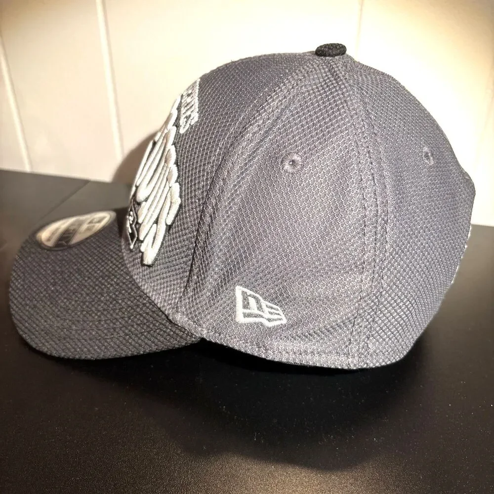 2012 SF Giants World Series Champs New Era 39THIRTY stretch fit hat Gray cap S/M